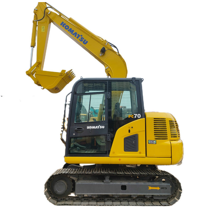 PC70 KOMATSU utilizó la tonelada Mini Crawler Excavator Agriculture de Mini Excavator 6,5