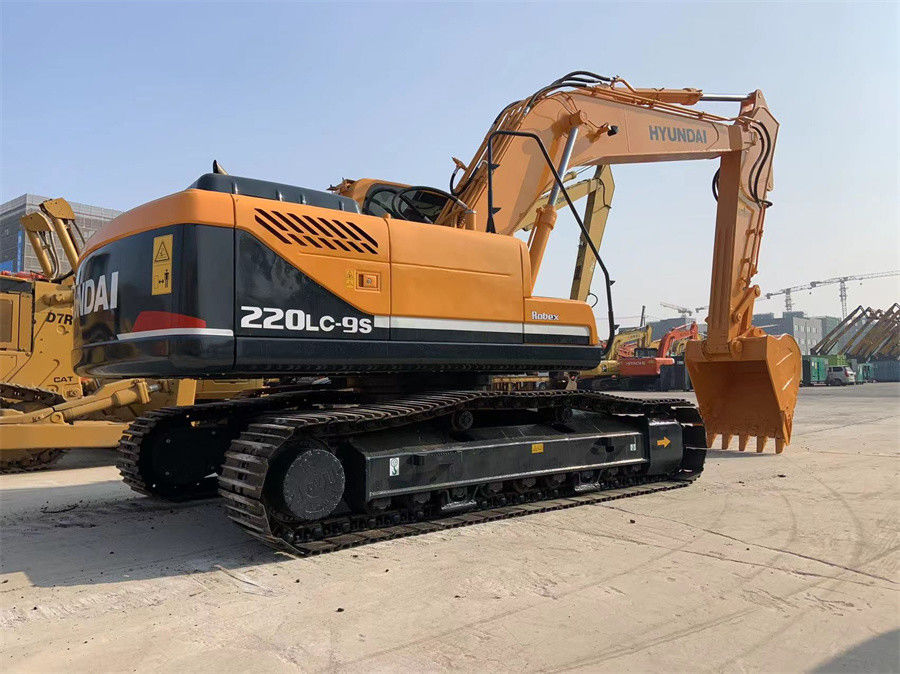 220lc-9s utilizó el excavador Made In Korea de Hyundai 22 toneladas de excavadores de la correa eslabonada