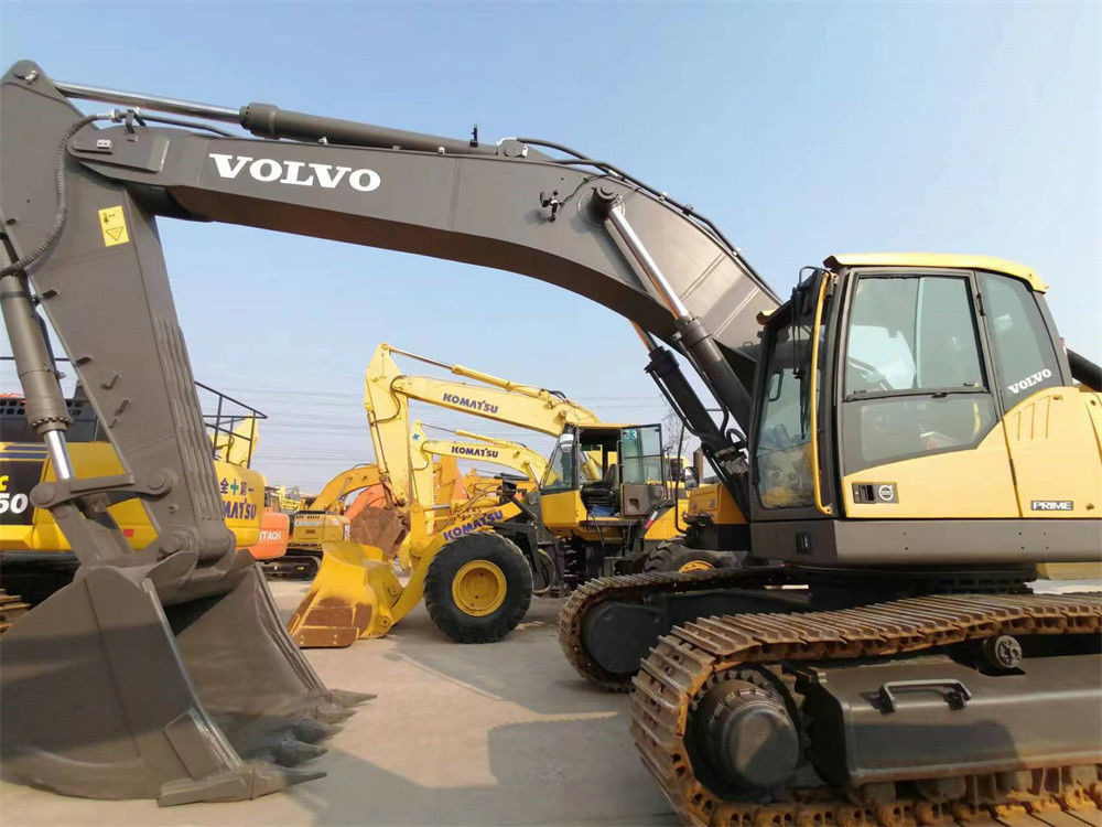 Excavador grande usado hidráulico de la correa eslabonada de la marca sueca de Volvo Ec 480 del excavador de Volvo 48 toneladas