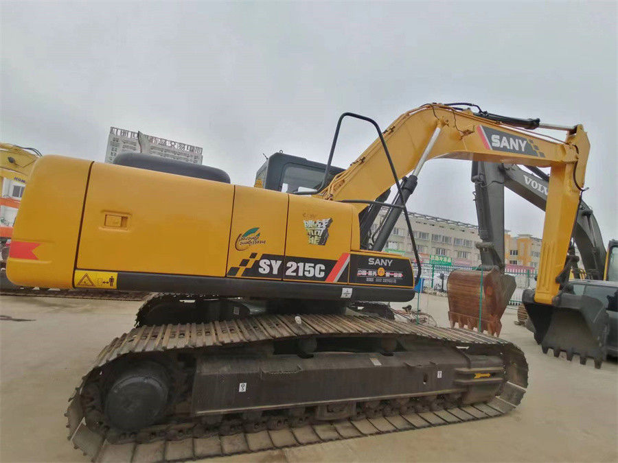 Excavador hidráulico usado marca china Medium Crawler Excavator de Sany 215 20 toneladas
