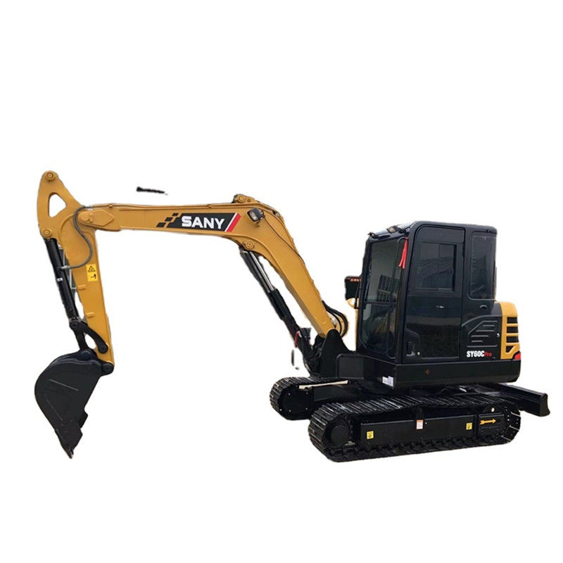 Mini Crawler Hydraulic Excavator Sany usado SY60C favorables 6 Ton Backhoe Excavator