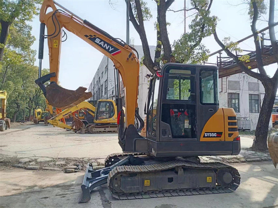 SY55C utilizó el excavador Mini Digger Excavator del excavador SANY SY75C Midi de Sany