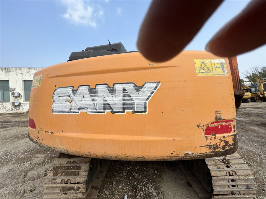13 excavador hidráulico de la correa eslabonada de la retroexcavadora de Ton Mini Used Sany Excavator SANY SY135C