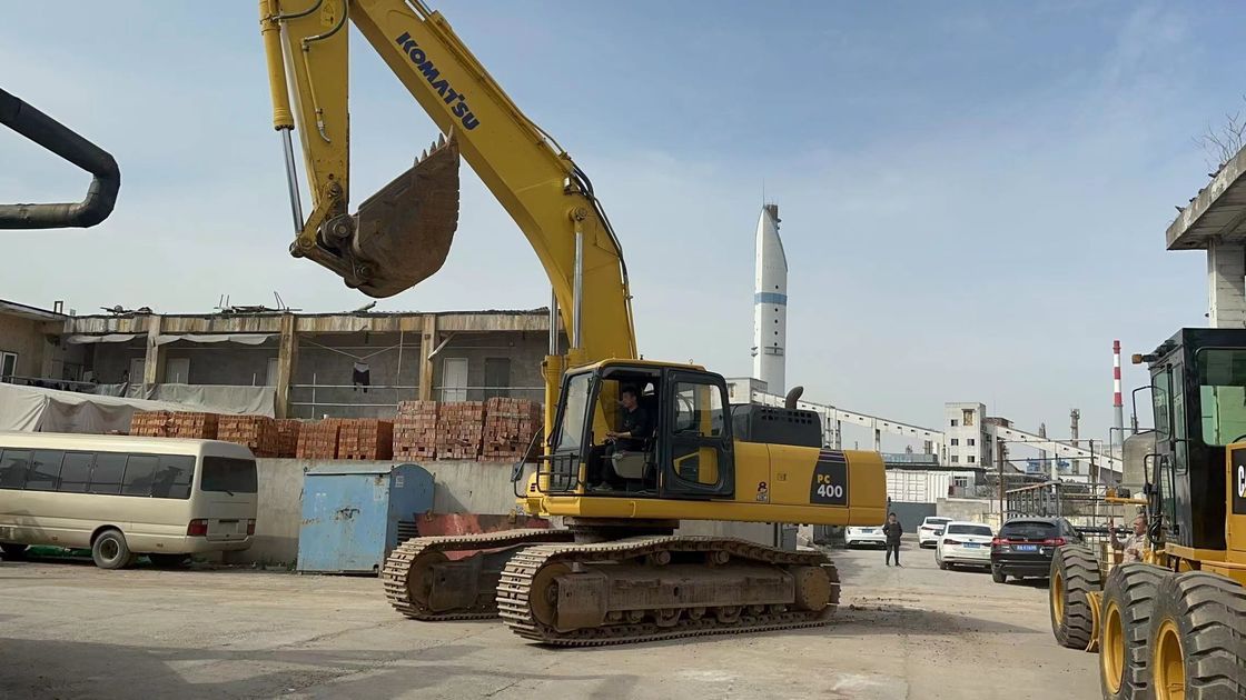 40 excavador grande de KOMATSU PC400 8 de la correa eslabonada de Ton Used Komatsu Excavator Hydraulic