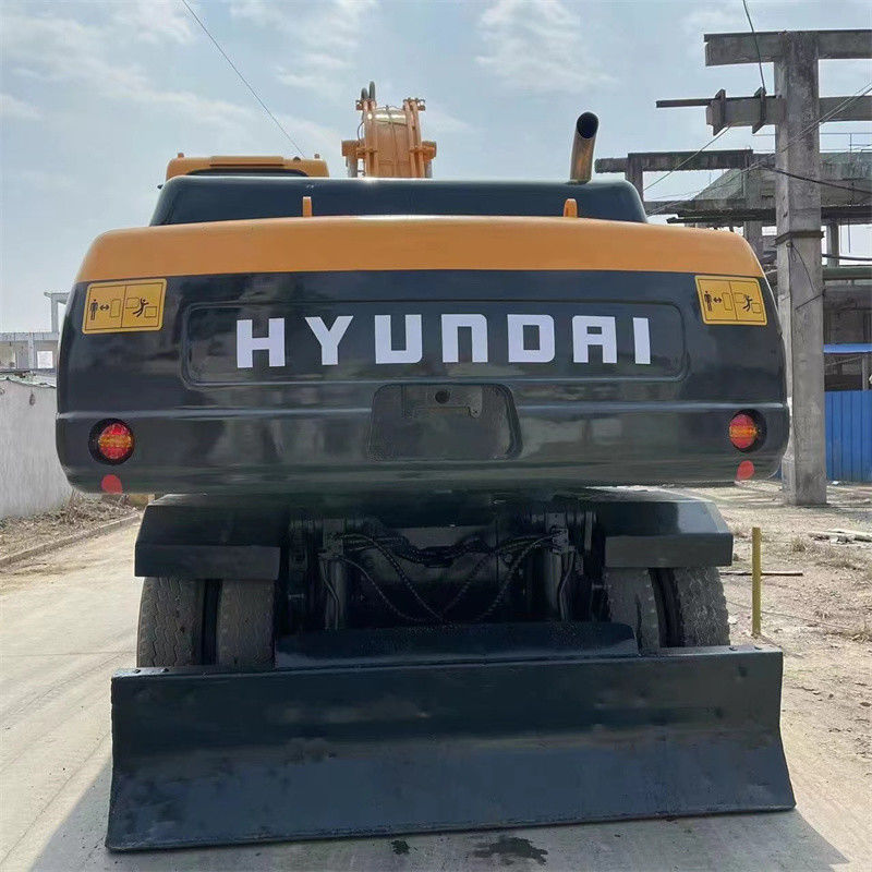 Peso de funcionamiento del deber de Limited Sites Heavy del excavador de la rueda de R210W 9 Hyundai 22 toneladas