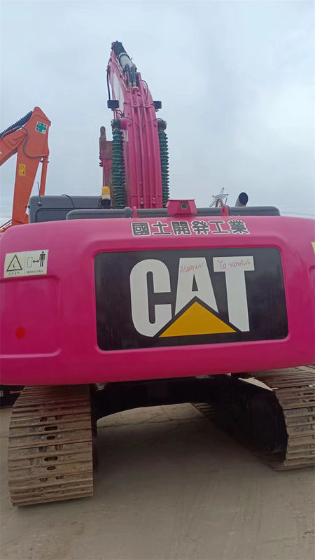 Rosa usado correa eslabonada Caterpillar de la maquinaria de mudanza de tierra de los excavadores del CAT 320D 320 320C 320D
