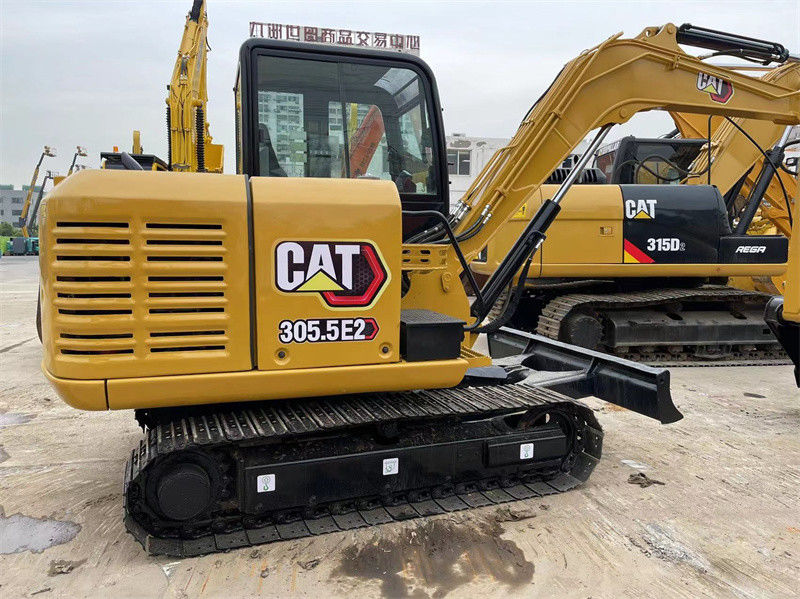 305.5E2 utilizó a CAT Excavators Second Hand Caterpillar 306 307 excavador de 308 correas eslabonadas