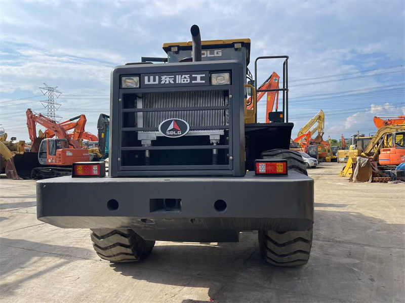 El origen SDLG LG956L de China utilizó el cargador de la rueda con 17000 - 17250Kg Front End Loader