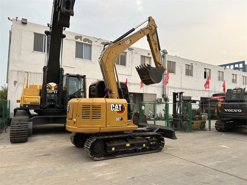 307E2 utilizó a CAT Excavators Second Hand Caterpillar 306 307 excavador de 308 correas eslabonadas