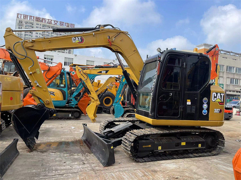 307E2 utilizó a CAT Excavators Second Hand Caterpillar 306 307 excavador de 308 correas eslabonadas