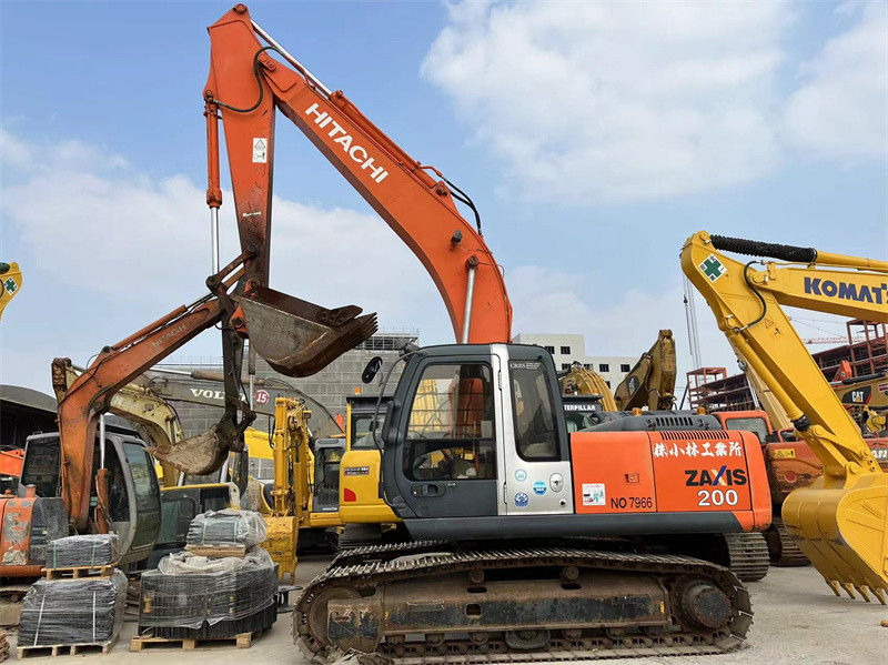 La pintura original Hitachi ZX200 Zaxis200 utilizó el excavador Inject Engine de la correa eslabonada 20 toneladas