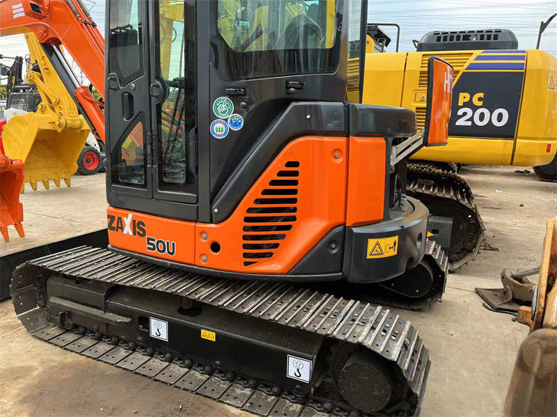 Excavadora mini Hitachi ZX50U usada Excavadora mini Hitachi ZX50 de 5 toneladas usada