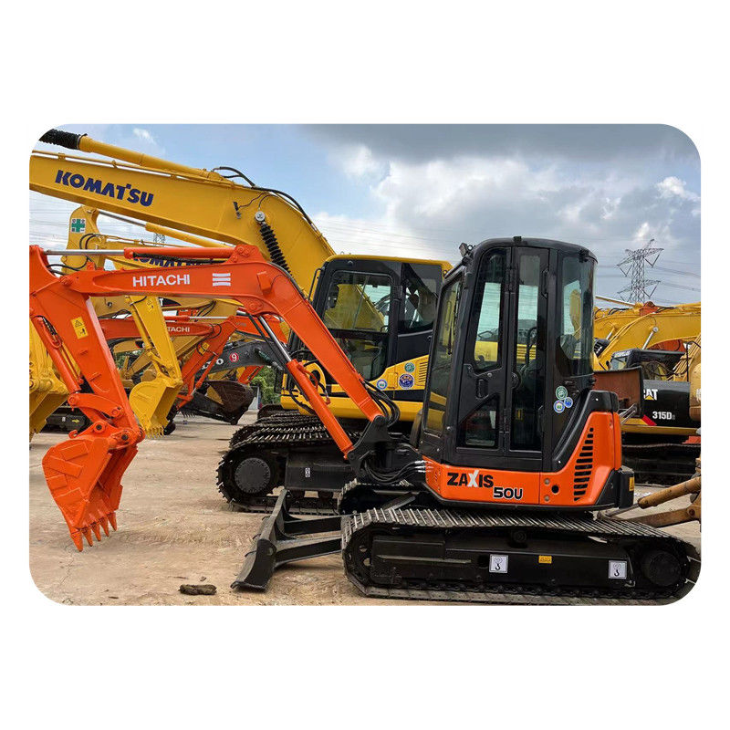 Excavadora mini Hitachi ZX50U usada Excavadora mini Hitachi ZX50 de 5 toneladas usada