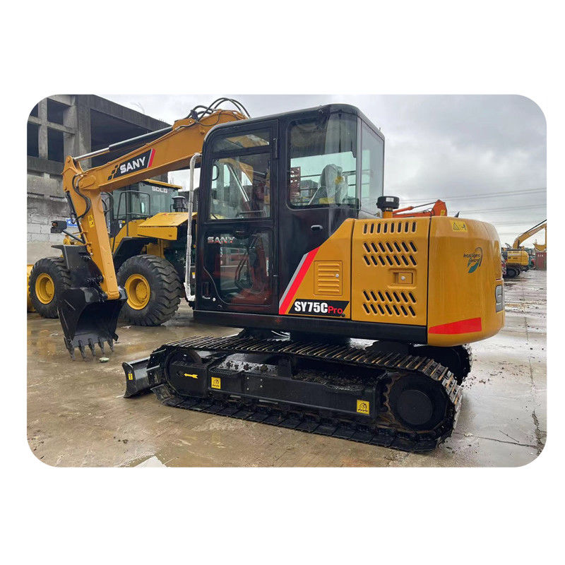 Sany SY75C Pro Mini Excavadora Usada de segunda mano 7.5 toneladas Sany Mini Excavadora