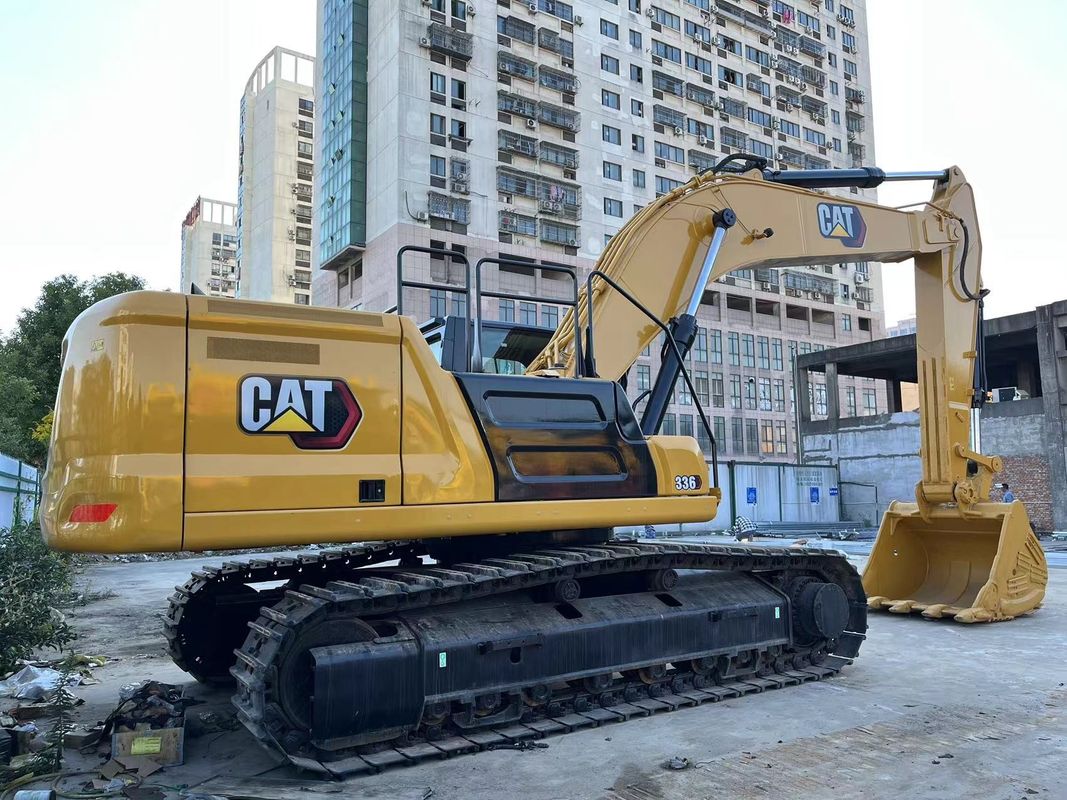 CAT 336GC Excavadoras usadas Máquina de limpieza de 36 toneladas de segunda mano