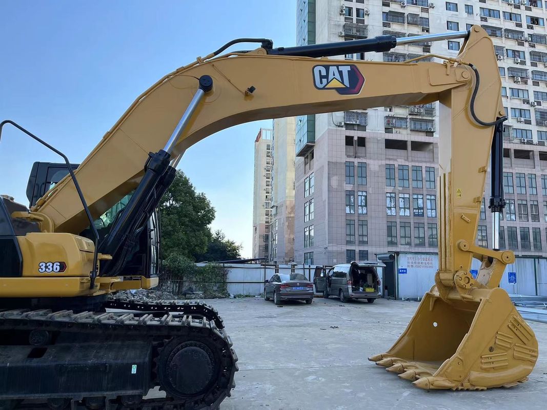 CAT 336GC Excavadoras usadas Máquina de limpieza de 36 toneladas de segunda mano