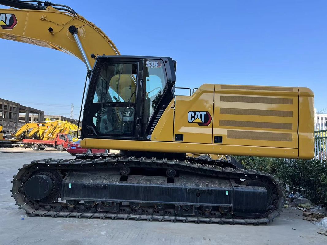 CAT 336GC Excavadoras usadas Máquina de limpieza de 36 toneladas de segunda mano
