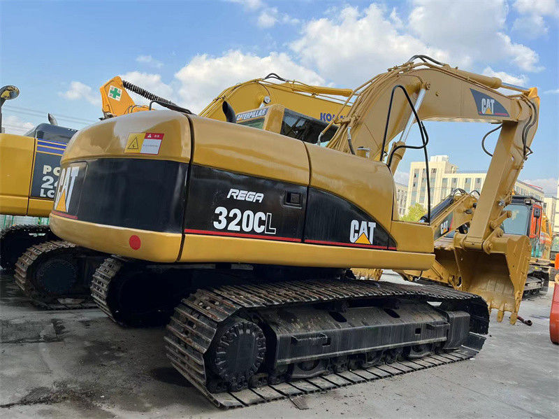 20 toneladas Excavadora usada CAT 320CL de tamaño medio Excavadora usada Caterpillar CAT 320 serie C