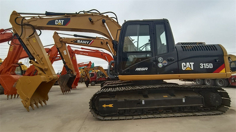 Excavadora Cat usada 315D Limpiar Equipo usado de 15 toneladas Excavadora Cat 315