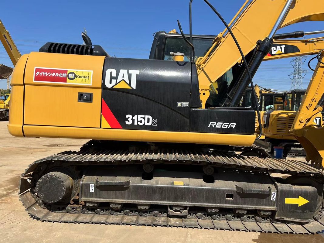 Excavadora Cat usada 315D Limpiar Equipo usado de 15 toneladas Excavadora Cat 315