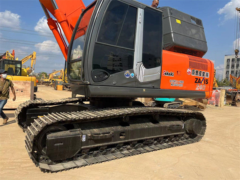 Excavadora usada Hitachi ZX240 original Excavadoras usadas de Japón de 24 toneladas Excavadora mediana