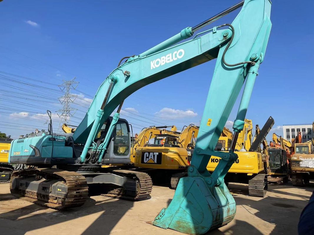 Excavadoras usadas de 35 toneladas grandes de Kobelco SK350LC-8 Excavadoras usadas limpias en stock