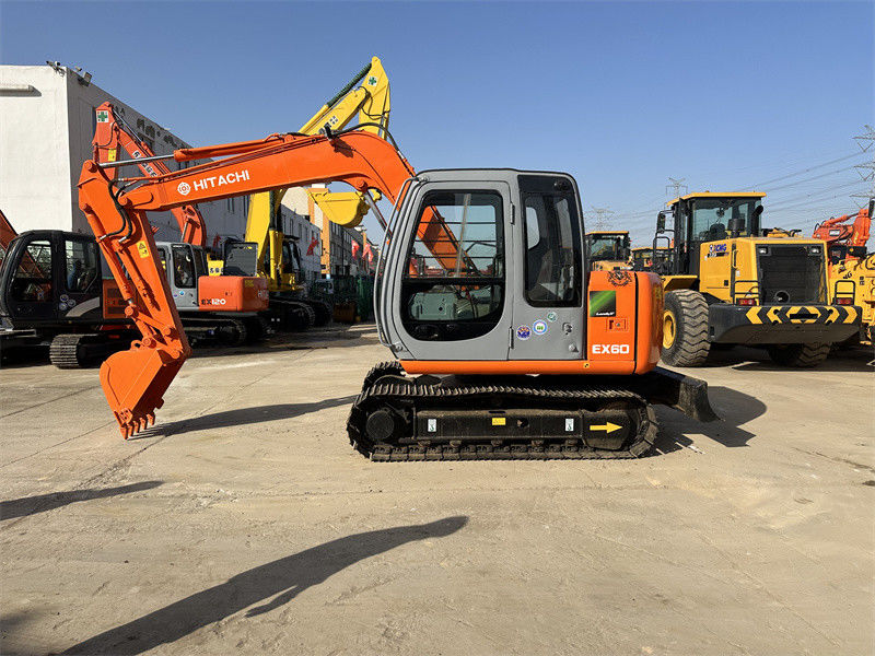 Ex60-5 Excavadora usada de Hitachi Mini Excavadora usada de 6 toneladas Hitachi 60