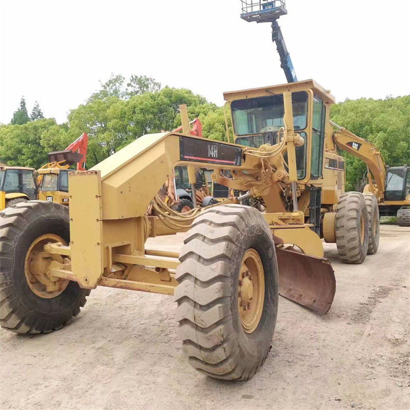 América Origen Caterpillar CAT 14H Motor Grader para la construcción de carreteras