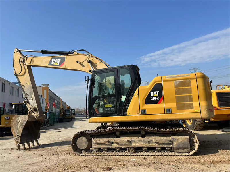 Pintura original Excavadora usada CAT 320GC Año 2019 Excavadora usada Caterpillar 320GC