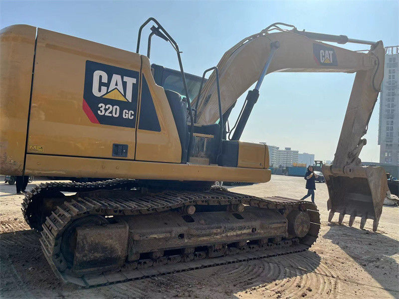 Pintura original Excavadora usada CAT 320GC Año 2019 Excavadora usada Caterpillar 320GC