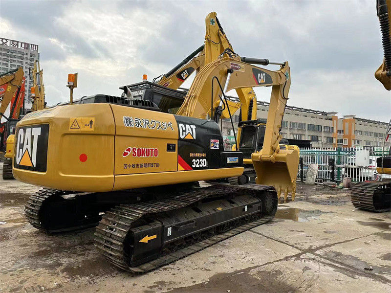 Excavadora CAT 323DL de uso original Excavadora Caterpillar 320D 323D de uso