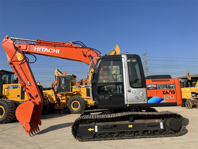Excavadora usada de 12 toneladas Hitachi ZX120 Japón Origen Excavadora minera usada Hitachi Zx120