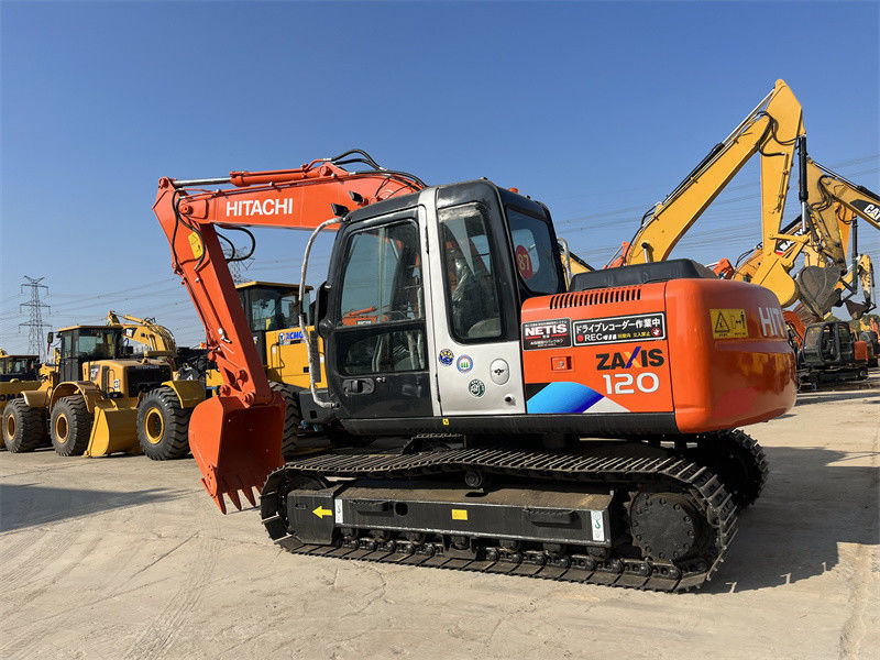 Excavadora usada de 12 toneladas Hitachi ZX120 Japón Origen Excavadora minera usada Hitachi Zx120