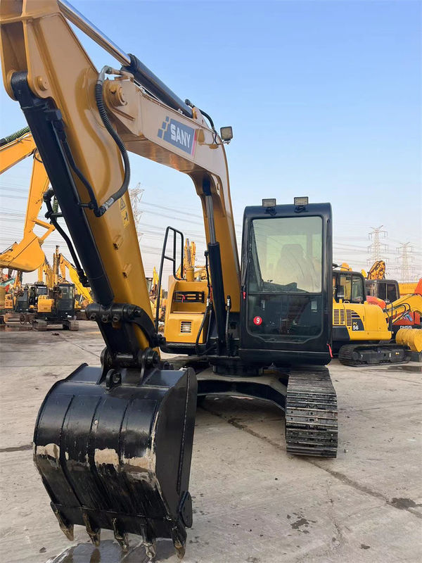 Sany SY75C Pro Excavadora usada de segunda mano 7.5 toneladas Sany Mini Excavadora