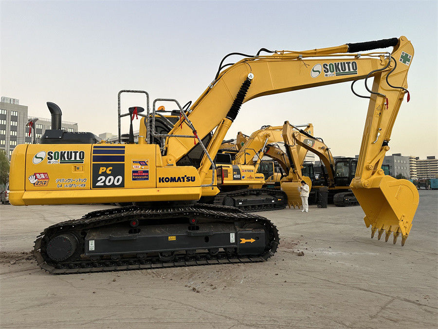 90% Nuevo tipo de rastreador usado Komatsu PC200 Japón Fabricación Excelente rendimiento Poco usado