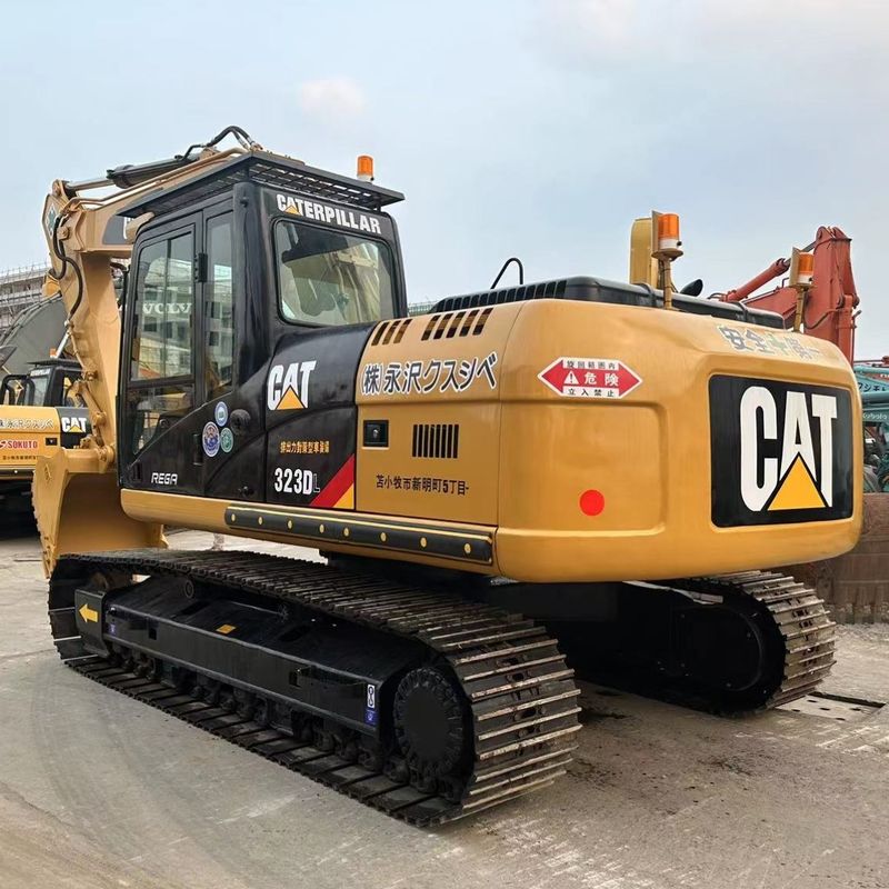 Caterpillar 323DL Excavadora hidráulica de rastreo de peso de 23 toneladas Motor CAT C6.6