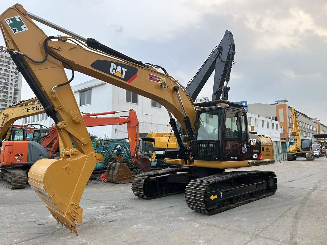 Caterpillar 323DL Excavadora hidráulica de rastreo de peso de 23 toneladas Motor CAT C6.6