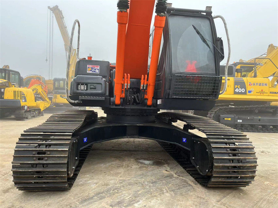 Excavadora usada Hitachi ZX210 importada de Japón con inyección directa cuerpo fuerte