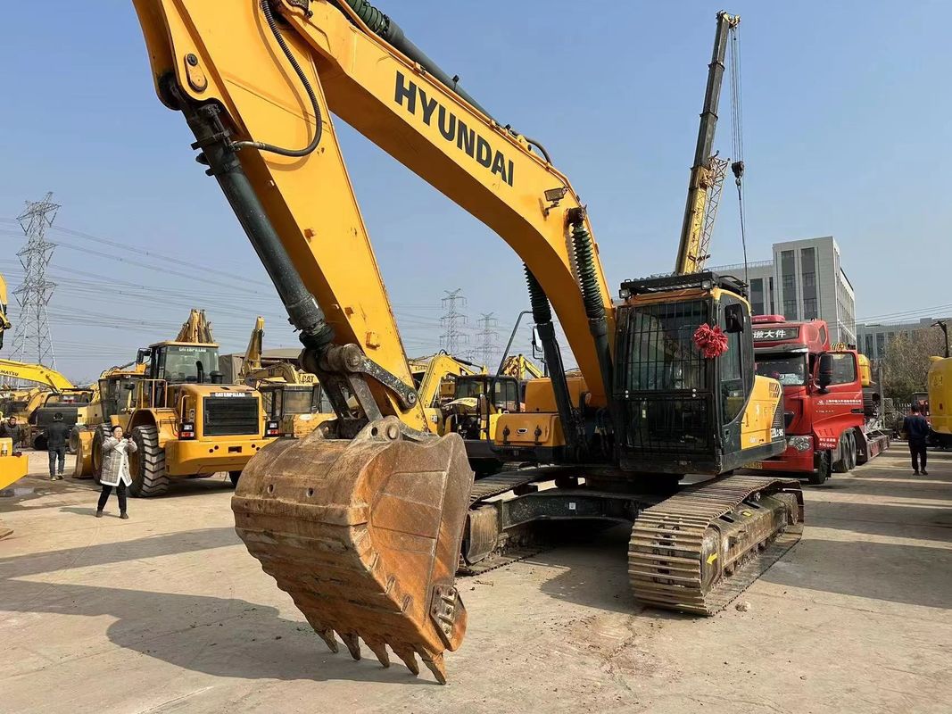 Excavadora Hyundai original usada 220LC-9S equipo pesado de 22 toneladas excavadora mediana usada