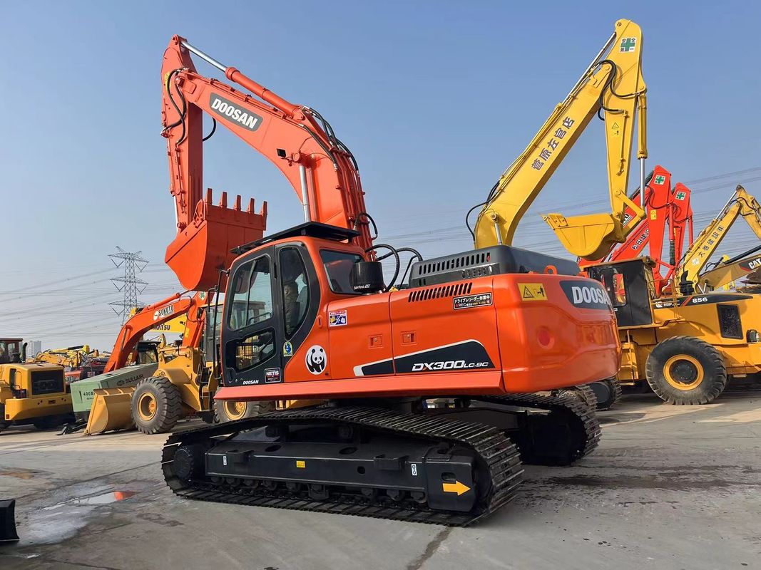 Excavadora usada original Doosan DX300LC-9C de 30 toneladas Excavadora usada mediana Doosan 300 Equipo pesado