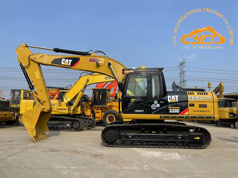 Excavadoras CAT usadas con motor de inyección mecánica Excavadora usada Caterpillar 320