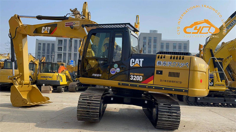 Excavadoras CAT usadas con motor de inyección mecánica Excavadora usada Caterpillar 320