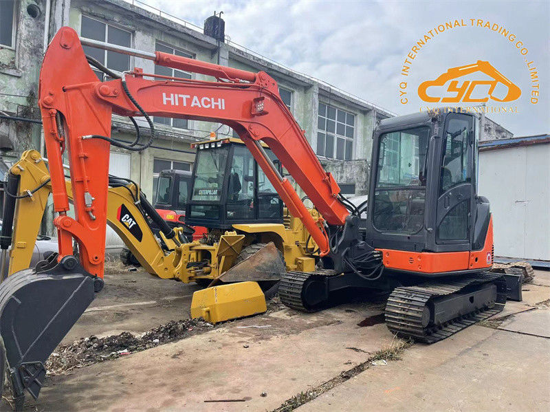 Excavadora mini Hitachi ZX60USB usada Excavadora de 6 toneladas usada Hitachi ZX60 Crawler