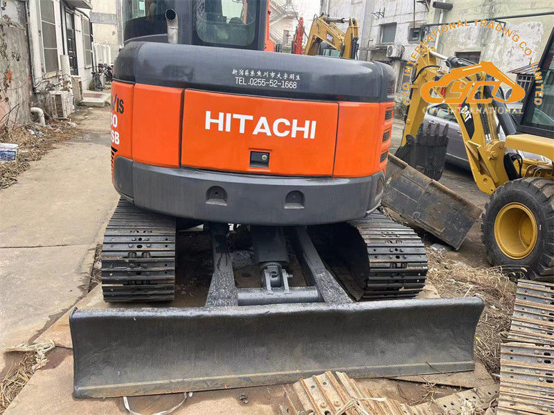 Excavadora mini Hitachi ZX60USB usada Excavadora de 6 toneladas usada Hitachi ZX60 Crawler