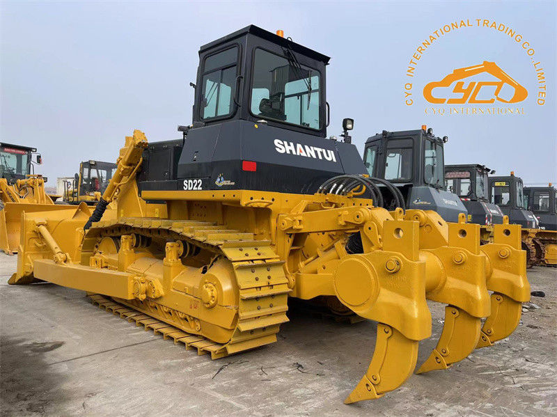 Tipo de rastreador Usado Shantui SD22 Bulldozer Tractor de segunda mano Dozer