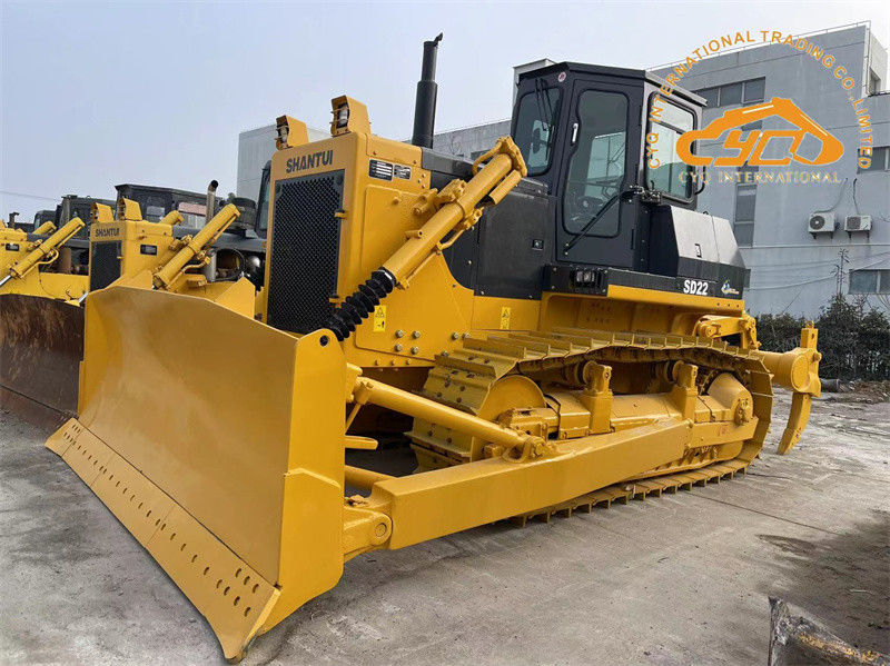 Tipo de rastreador Usado Shantui SD22 Bulldozer Tractor de segunda mano Dozer
