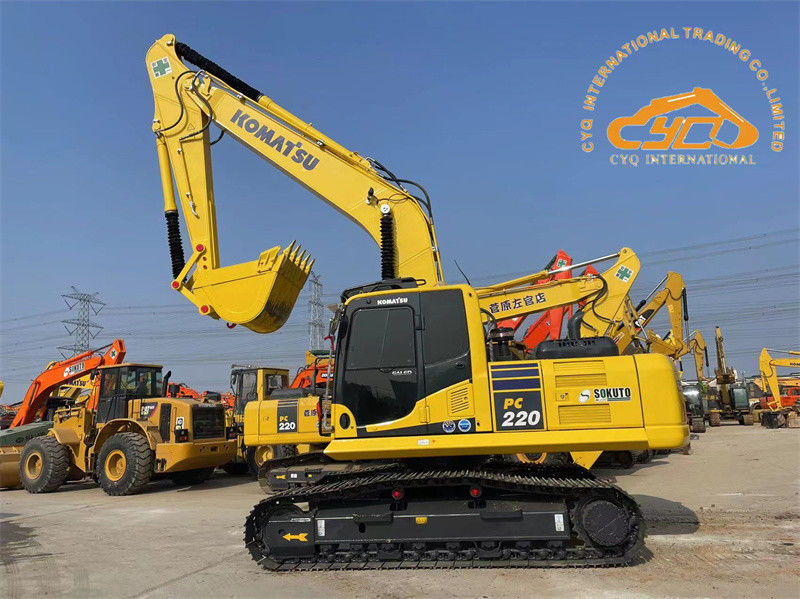Excelente estado Japón Excavadora usada Komatsu PC220-8 Excavadora de rastreo PC200 PC220