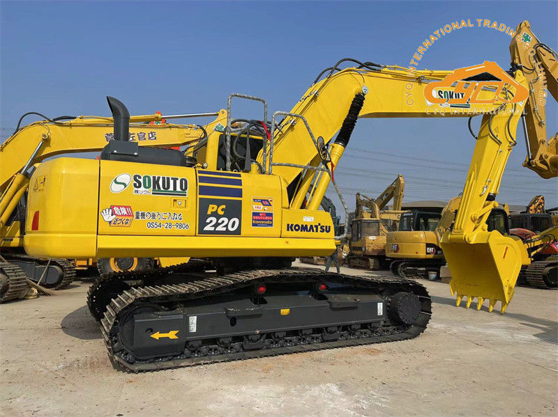 Excelente estado Japón Excavadora usada Komatsu PC220-8 Excavadora de rastreo PC200 PC220