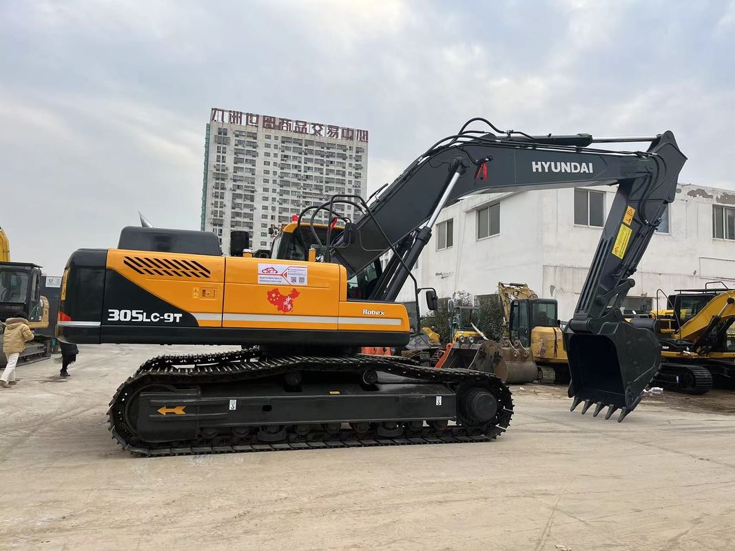 Doosan Hyundai 305lc-9t Excavadoras usadas de gran tamaño 30 toneladas Excavadora usada de gran tamaño Hyundai