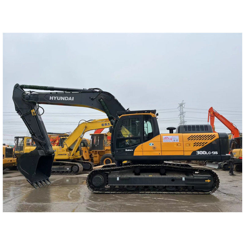 Hyundai R300LC-9S Excavadora hidráulica usada para construcción y minería Peso 30 toneladas